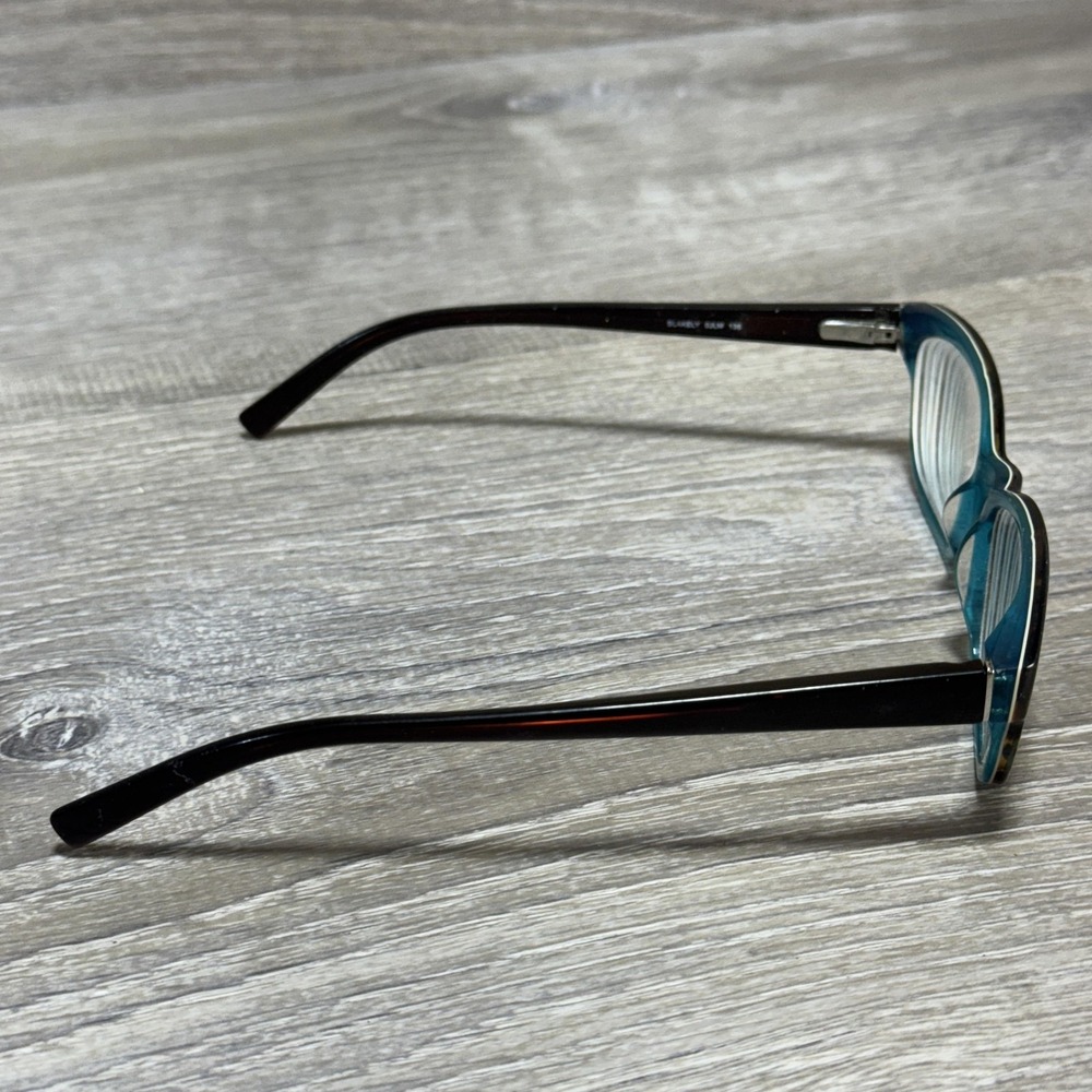 Kate Spade NY Blakely‎ Eyeglass Frames Womens 135 Teal Tortoise Rectangle 0JLM - Picture 3 of 12